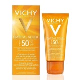 Vichy Αντηλιακη Κρεμα Προσωπου με Βελούδινη Υφή SPF 50+ 50ml