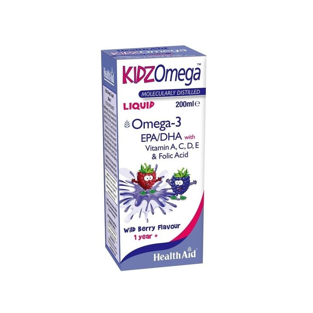 Health Aid KIDZ Omega liquid βατόμουρο 200ml