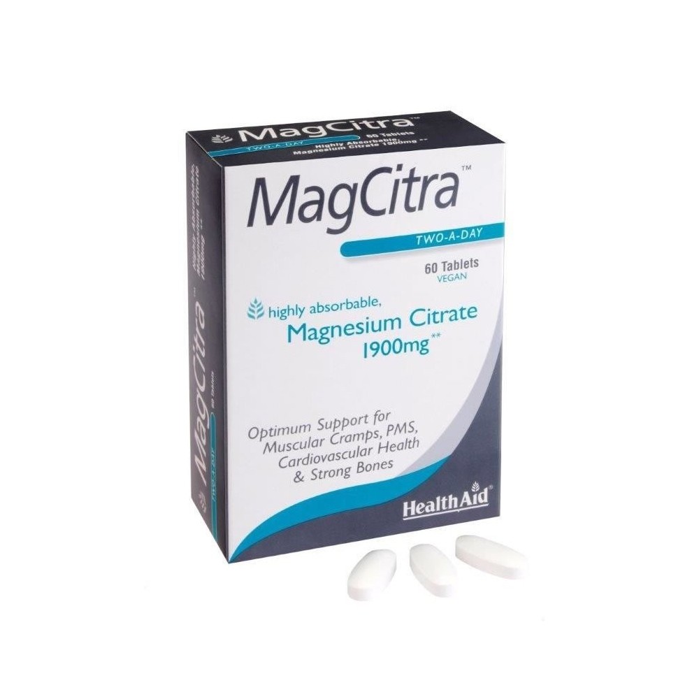 Health Aid MAG CITRA 60 tabs