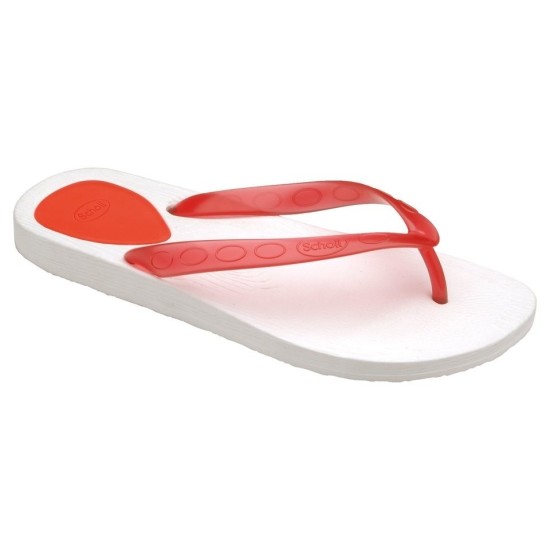 Scholl Gelly Κόκκινο-Λευκό Τεχνολογία Gelactiv