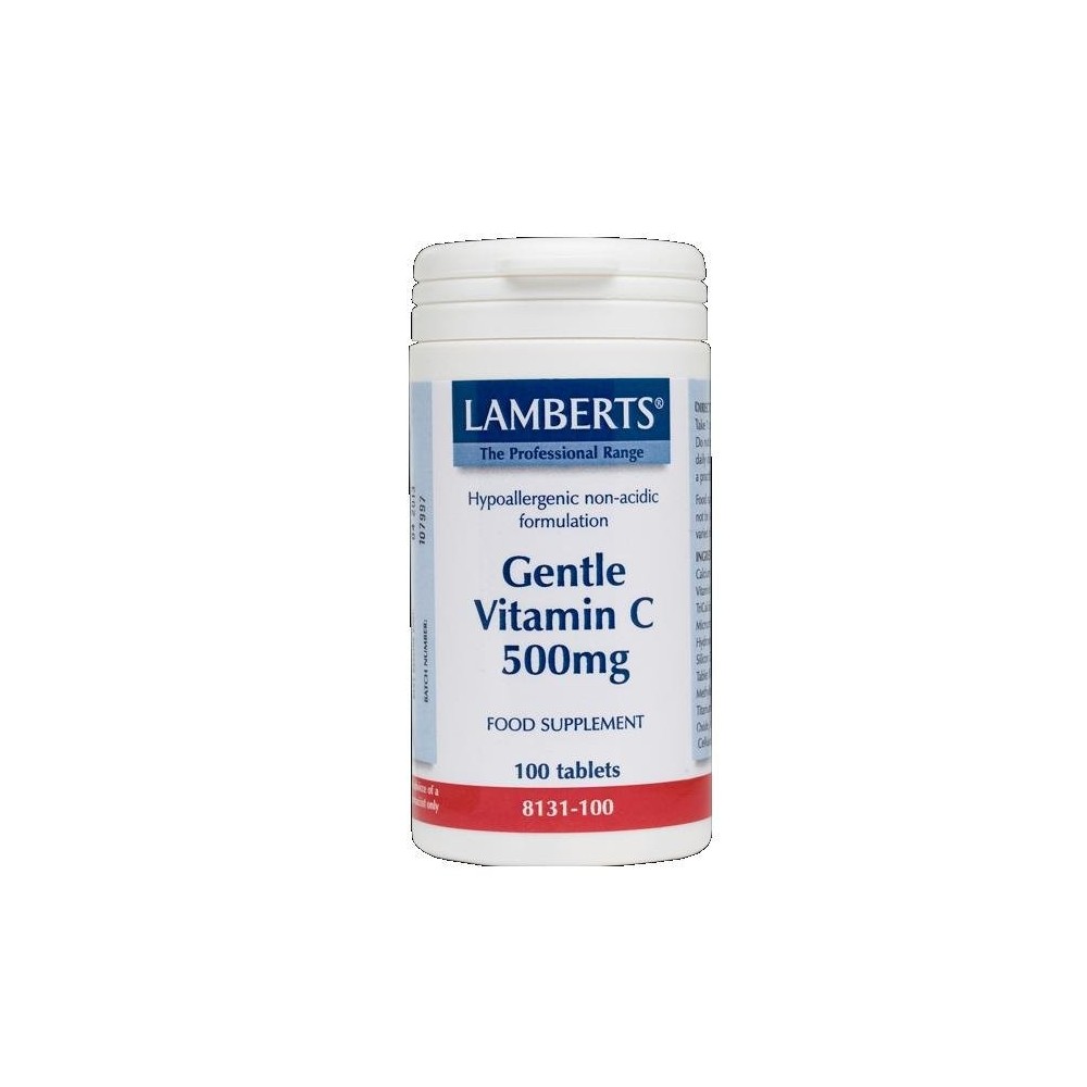 LAMBERTS GENTLE VITAMIN C 500 mg 100 tabs