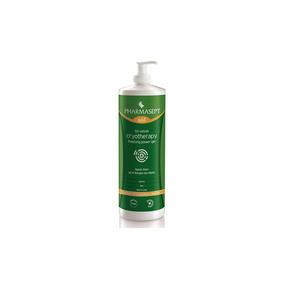 Tol Velvet Cryotherapy Freezing Power Gel 1lt