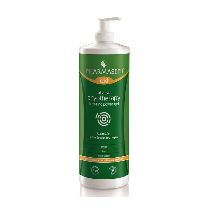Tol Velvet Cryotherapy Freezing Power Gel 1lt
