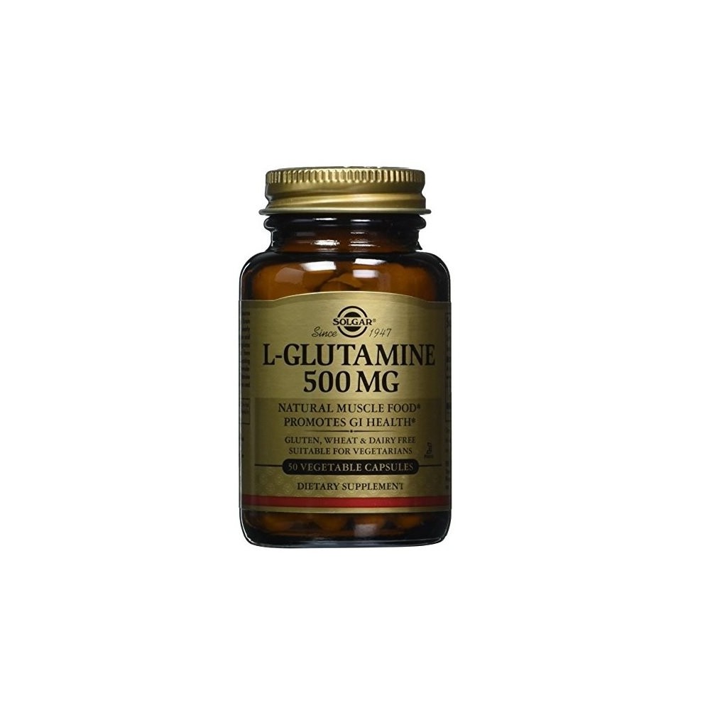 SOLGAR L-GLUTAMINE 500mg 50 vecaps
