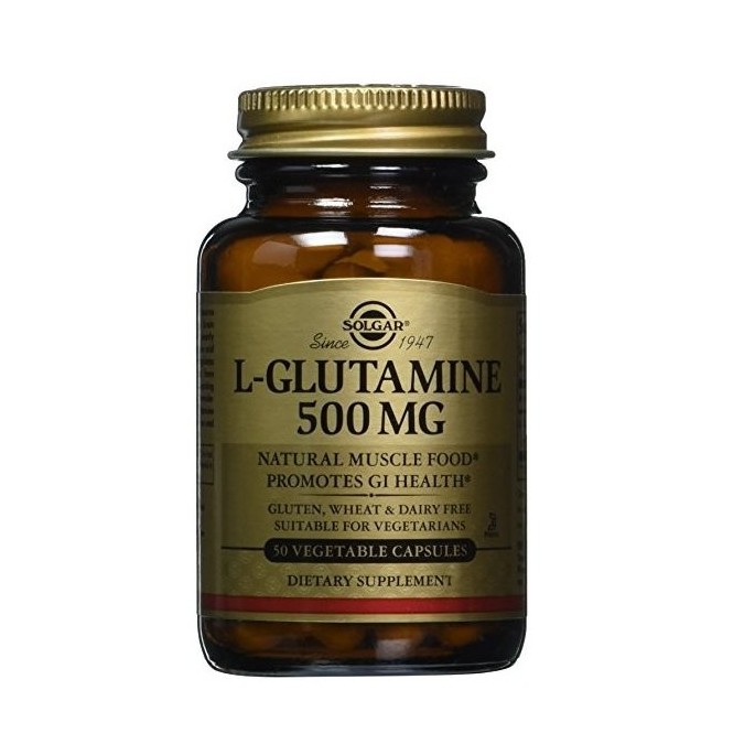 SOLGAR L-GLUTAMINE 500mg 50 vecaps