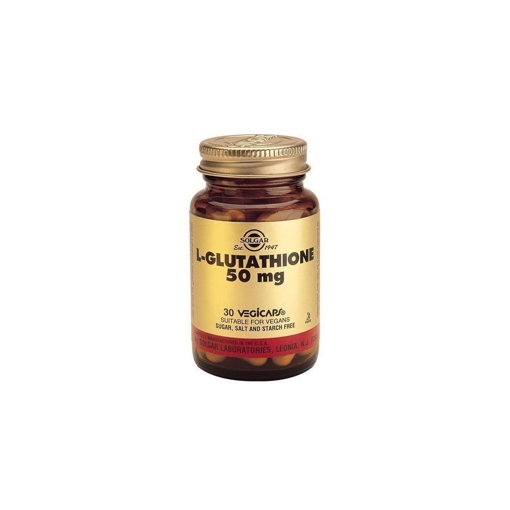 SOLGAR L-GLUTATHIONE 50mg 30veg.caps