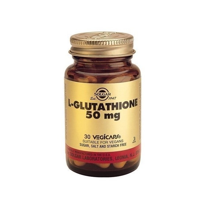 SOLGAR L-GLUTATHIONE 50mg 30veg.caps